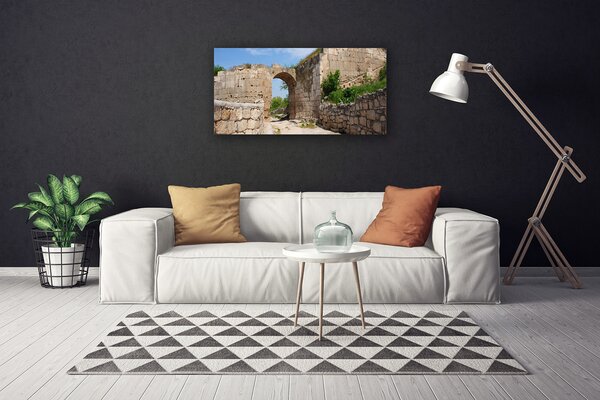 Obraz canvas Tajemnicze Ruiny Zamku
