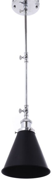 LAMPA ŚCIENNA LOFTOWA CHROMOWANA TERI W2