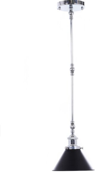 LAMPA ŚCIENNA LOFTOWA CHROMOWANA DERI W2