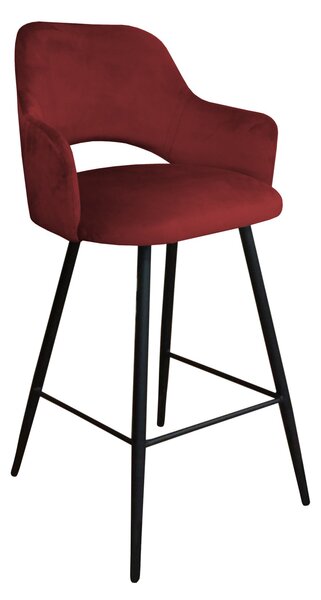 Hoker krzesło barowe Milano podstawa czarna MG31