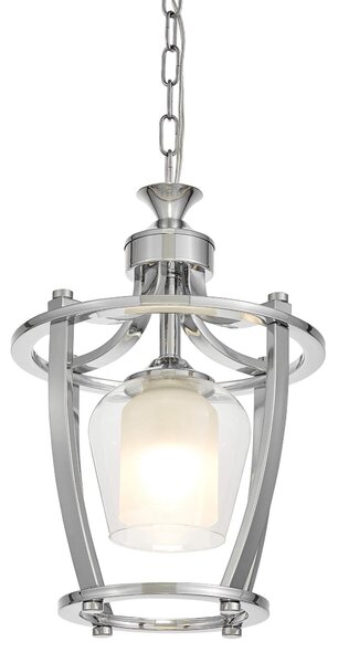 LAMPA WISZĄCA LOFT CHROMOWANA BROOKLYN W1