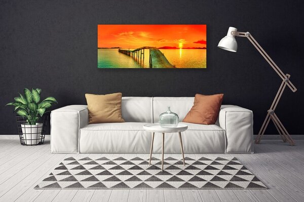 Obraz canvas Most Wiszący nad Zatoką