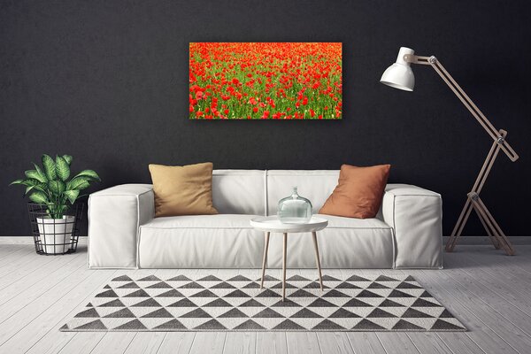 Obraz canvas Krwistoczerwone Maki