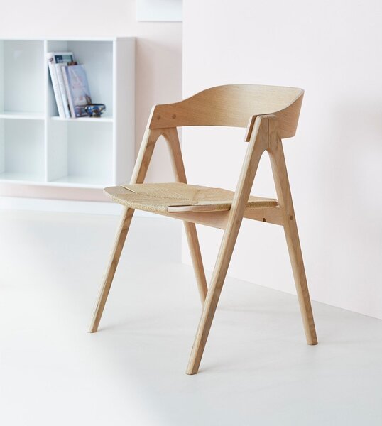 Krzesło z drewna dębowego w naturalnym kolorze Mette – Hammel Furniture