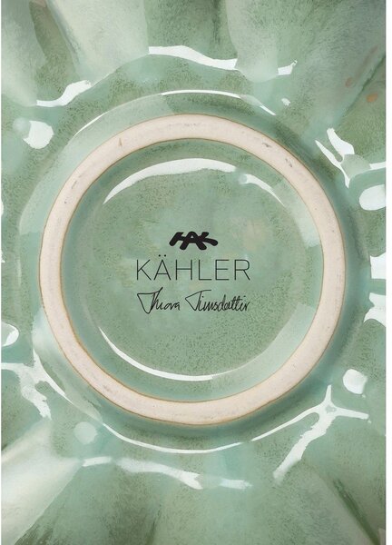 Jasnozielony ceramiczny wazon (wysokość 20,5 cm) Kantarel – Kähler Design