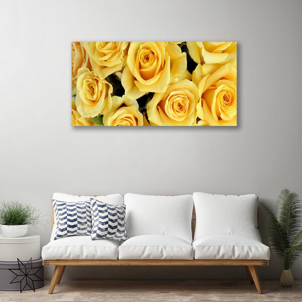 Obraz canvas Królewskie Róże w Ogrodzie