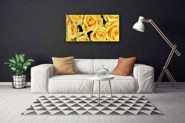 Obraz canvas Królewskie Róże w Ogrodzie