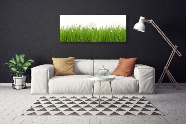 Obraz canvas Soczysta Zielona Trawa
