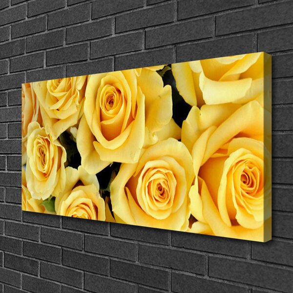 Obraz canvas Królewskie Róże w Ogrodzie