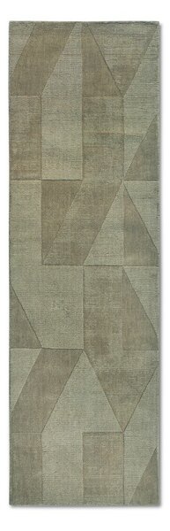 Zielony wełniany chodnik tkany ręcznie 80x250 cm Ursule – Villeroy&Boch