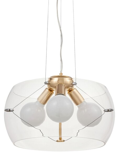 NOWOCZESNA LAMPA WISZĄCA GLOBO GOLD D40