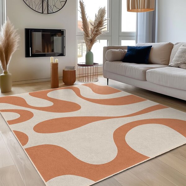 Pomarańczowy chodnik odpowiedni do prania 60x230 cm Caramel Latte – Mila Home