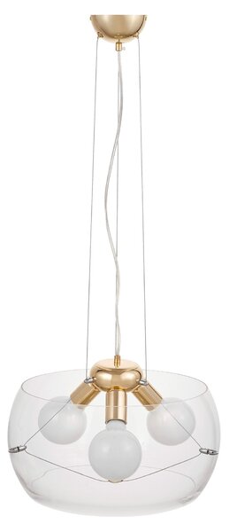 NOWOCZESNA LAMPA WISZĄCA GLOBO GOLD D40