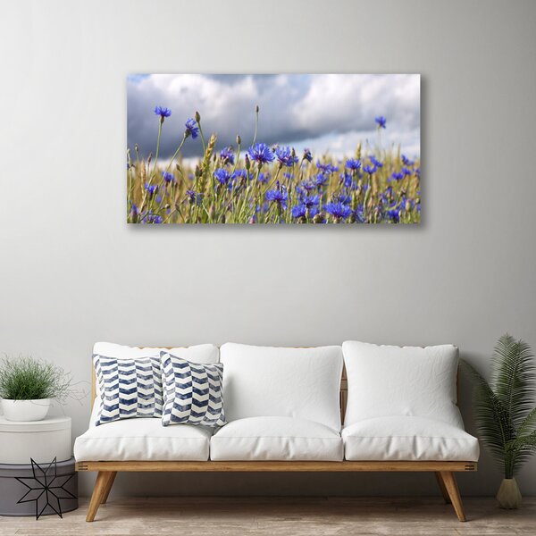 Obraz canvas Finezyjny Motyw Kwiatowy