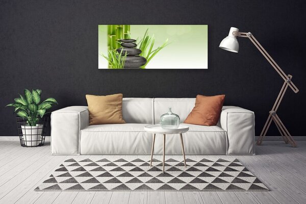 Obraz canvas Świeżość Zielonego Bambusa