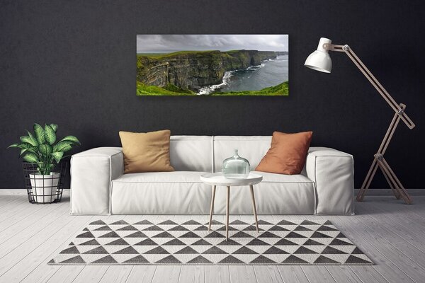 Obraz canvas Skalista Zatoka o Poranku