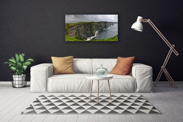 Obraz canvas Skalista Zatoka o Poranku