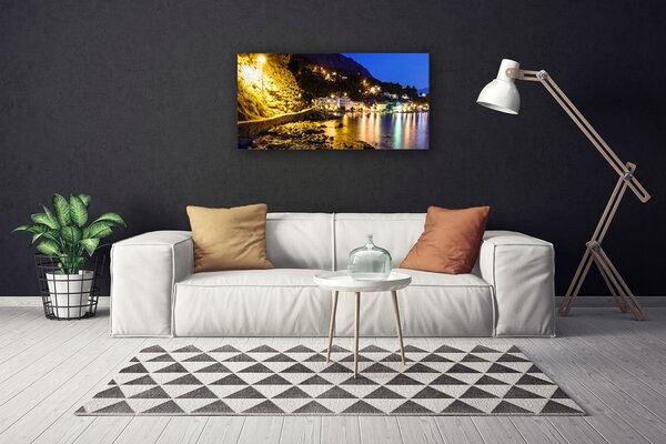 Obraz canvas na ścianę Szczyty Gór nad Oceanem