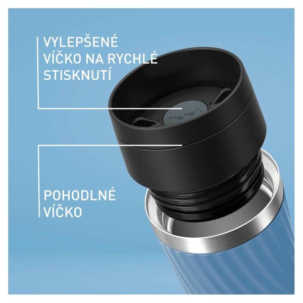 Jasnoniebieski kubek podróżny 360 ml – Tefal