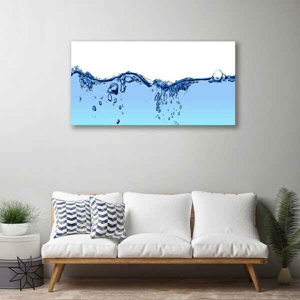 Obraz canvas Abstrakcyjna Głębia Błękitu