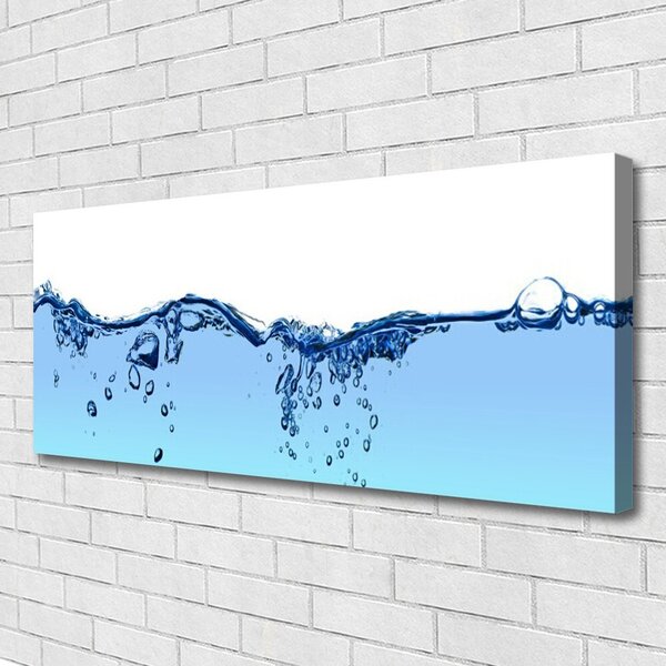 Obraz canvas Abstrakcyjna Głębia Błękitu