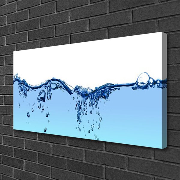 Obraz canvas Abstrakcyjna Głębia Błękitu