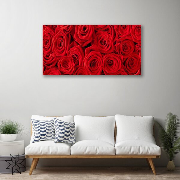 Obraz canvas Romantyczny Bukiet Róż
