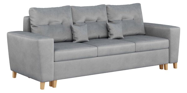 EMWOmeble Sofa z funkcją spania i pojemnikiem - ELIO - kolory do wyboru