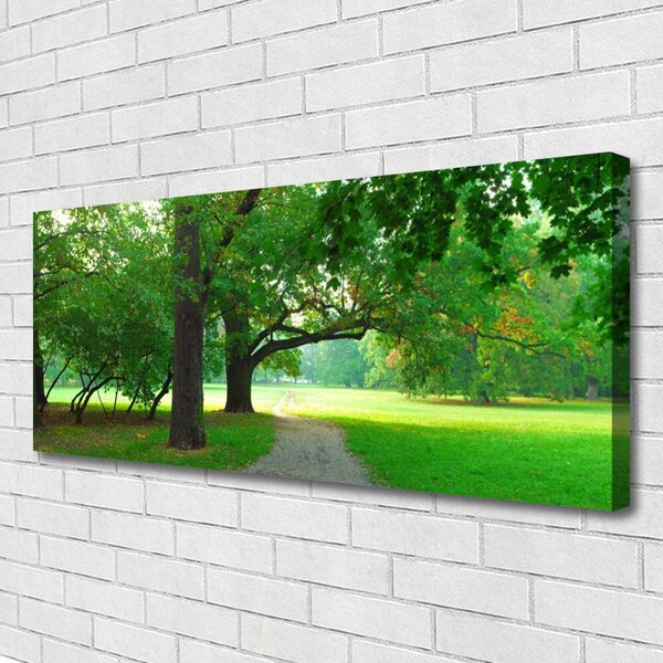 Obraz canvas Aleja w Cieniu Drzew
