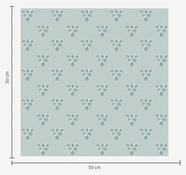Tapety Małe powtórzenie: trójki liści na chłodnym niebieskim tle, Tapety natura, Tapety Liście, a00848v1 : Uwalls.pl