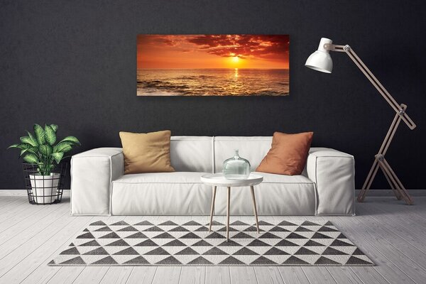Obraz canvas Złota Godzina nad Oceanem