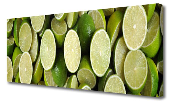 Obraz canvas na ścianę Orzeźwiający Plaster Limonki