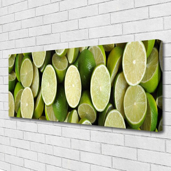 Obraz canvas na ścianę Orzeźwiający Plaster Limonki
