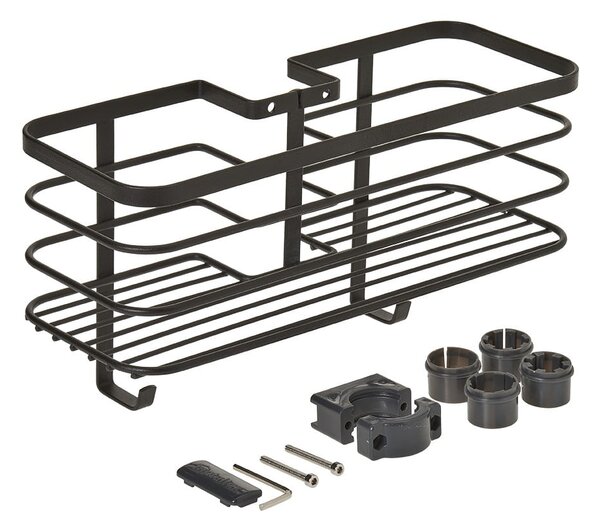 Czarna półka łazienkowa Origin - Metaltex