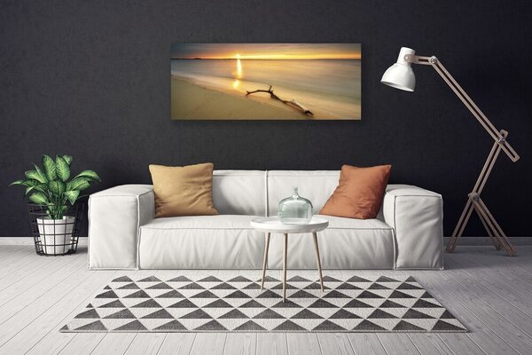 Obraz canvas Złoty Brzeg Oceanu