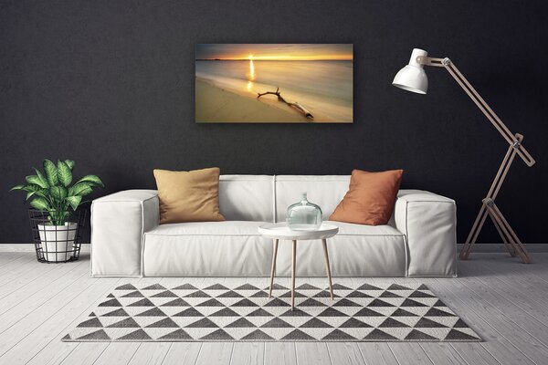 Obraz canvas Złoty Brzeg Oceanu