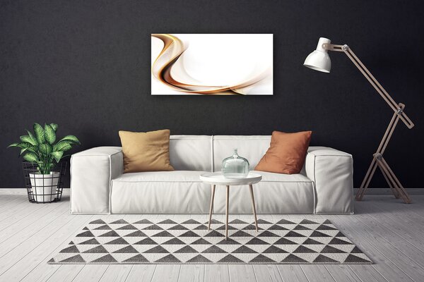 Obraz canvas Synteza Linii i Koloru