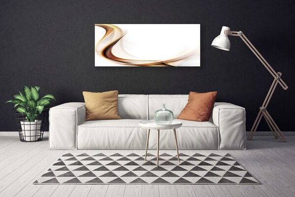 Obraz canvas Synteza Linii i Koloru