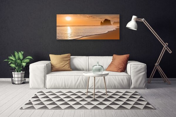 Obraz canvas na ścianę Słoneczny Dzień na Plaży
