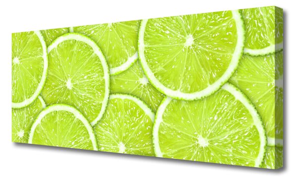 Obraz canvas Orzeźwiające Plasterki Limonki