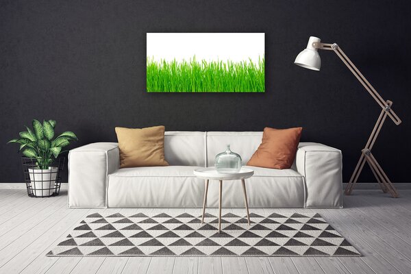 Obraz canvas na ścianę Naturalna Gęstwina Trawy