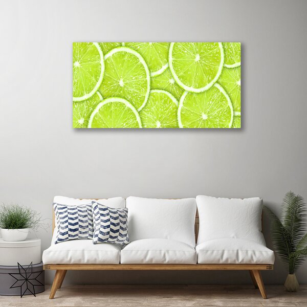 Obraz canvas Orzeźwiające Plasterki Limonki
