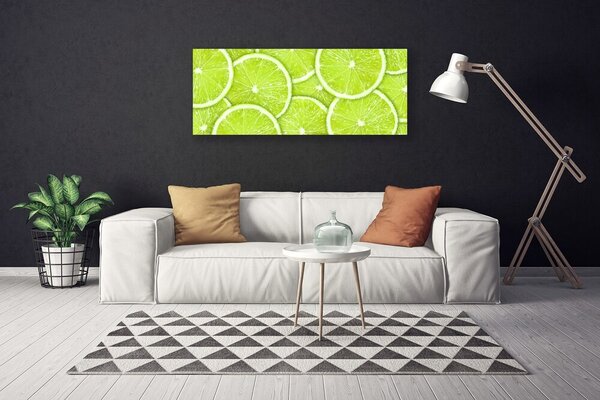 Obraz canvas Orzeźwiające Plasterki Limonki