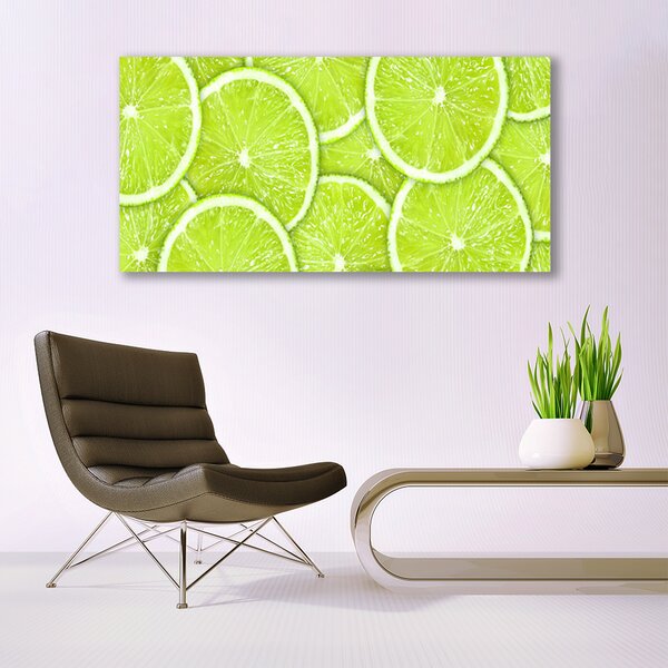 Obraz canvas Orzeźwiające Plasterki Limonki
