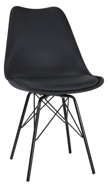 EMWOmeble Krzesło czarne MSA-026