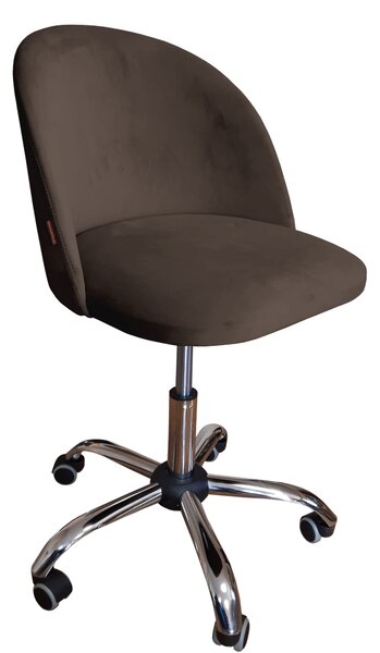 Fotel obrotowy biurowy Colin MG05 brąz