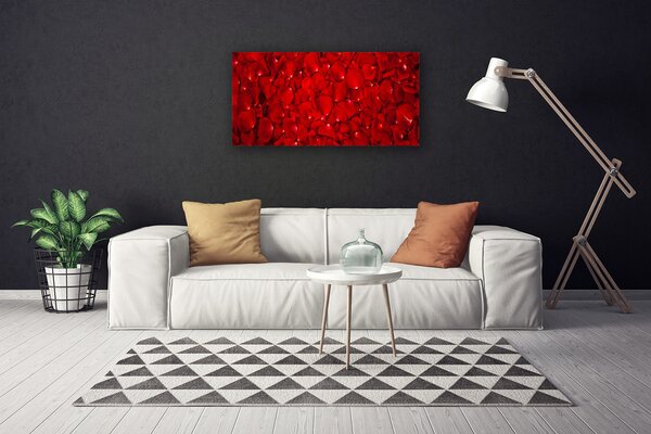 Obraz canvas Delikatne Płatki w Zbliżeniu