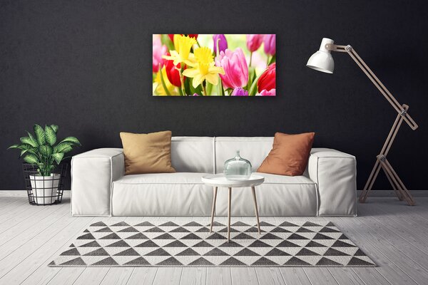 Obraz canvas Romantyczna Natura w Kwiatach