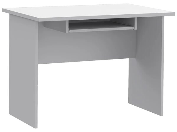 Białe minimalistyczne biurko do komputera 100 cm S9-S26