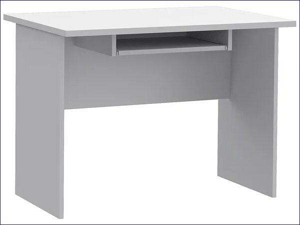 Białe minimalistyczne biurko do komputera 100 cm S9-S26